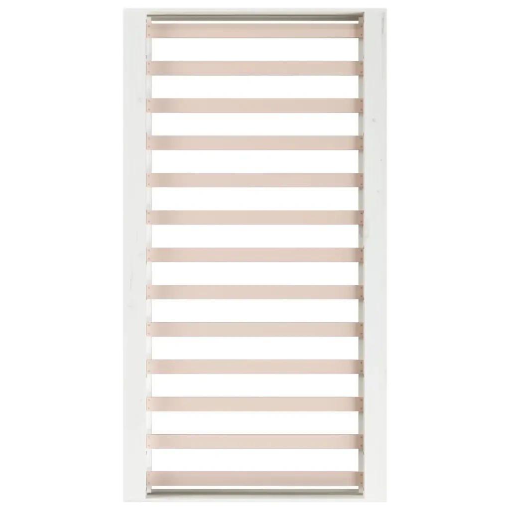 Letto matrimoniale | Letto per adulti | Giroletto Bianco 135x190 cm Double in legno Massello - Image 6