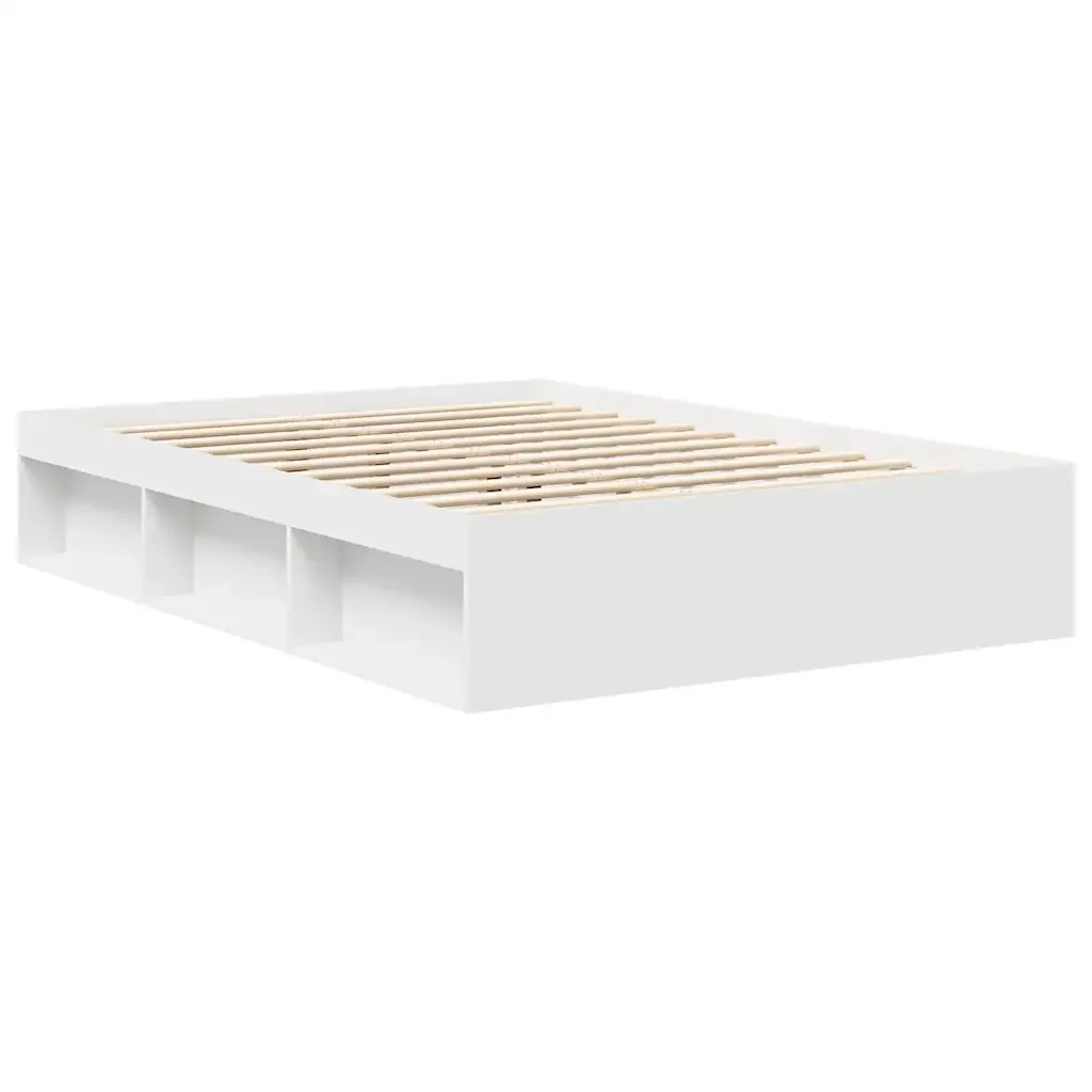 Letto matrimoniale | Letto per adulti | Giroletto Bianco 150x200 cm King Size - Image 7