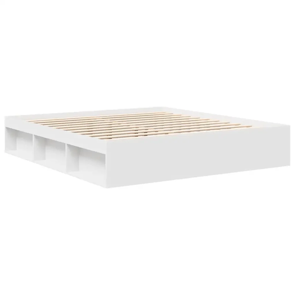 Letto matrimoniale | Letto per adulti | Giroletto Bianco 180x200 cm Super King - Image 7
