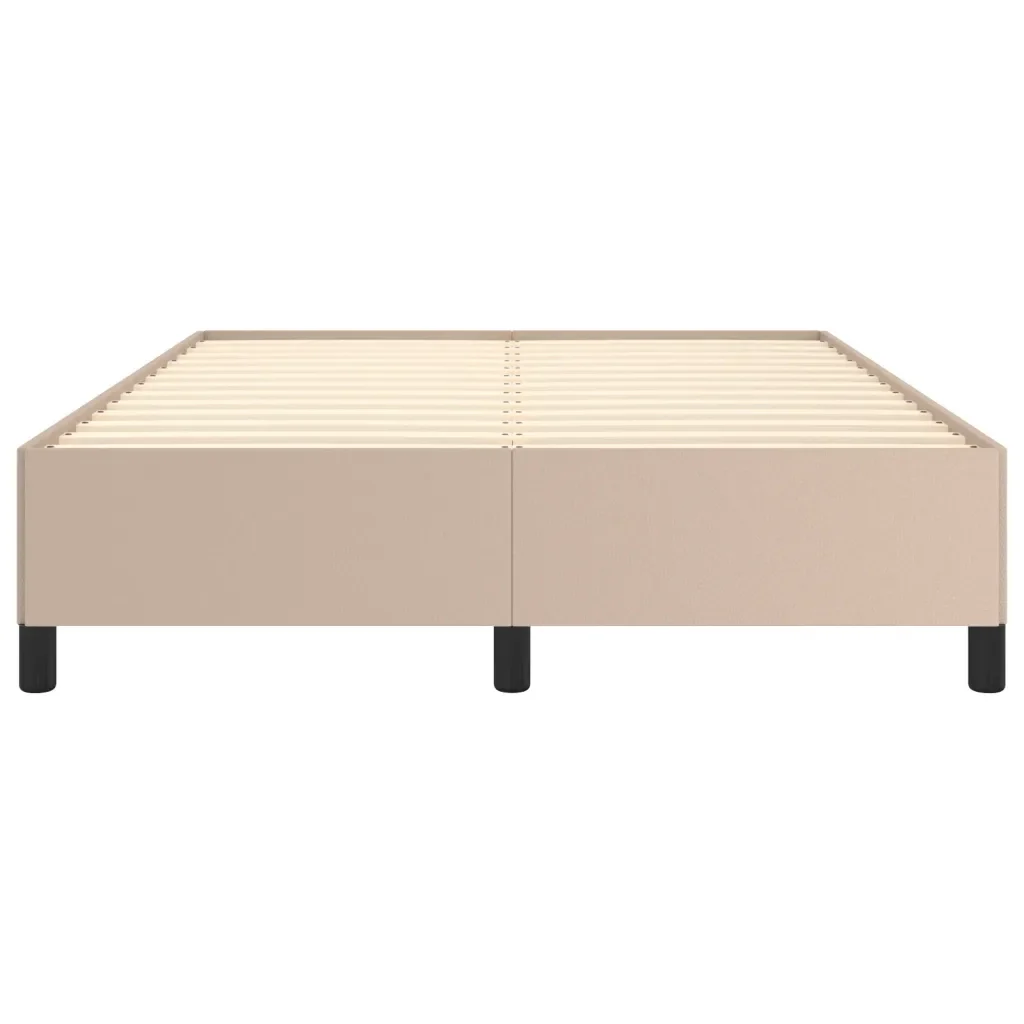 Letto matrimoniale | Letto per adulti | Giroletto Cappuccino 140x200 cm in Similpelle - Image 5