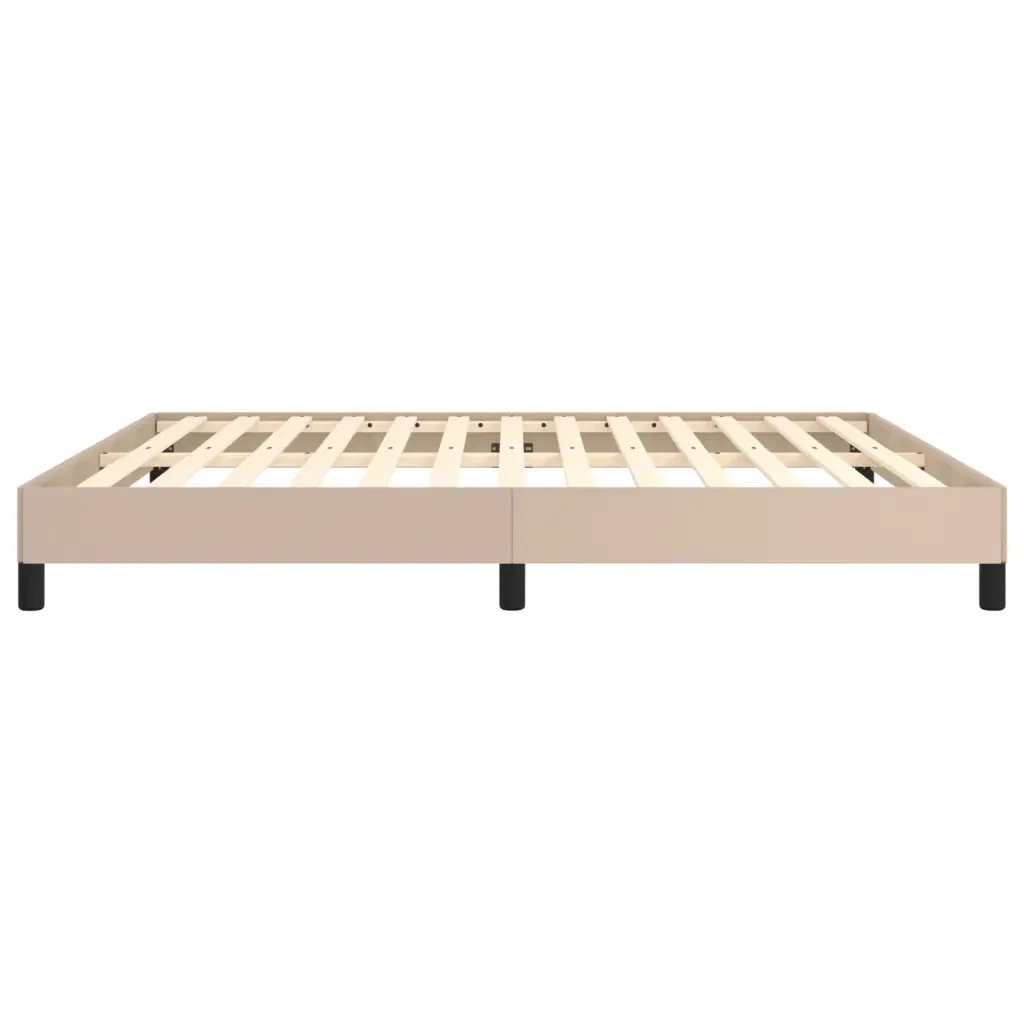 Letto matrimoniale | Letto per adulti | Giroletto Cappuccino 160x200 cm in Similpelle - Image 6