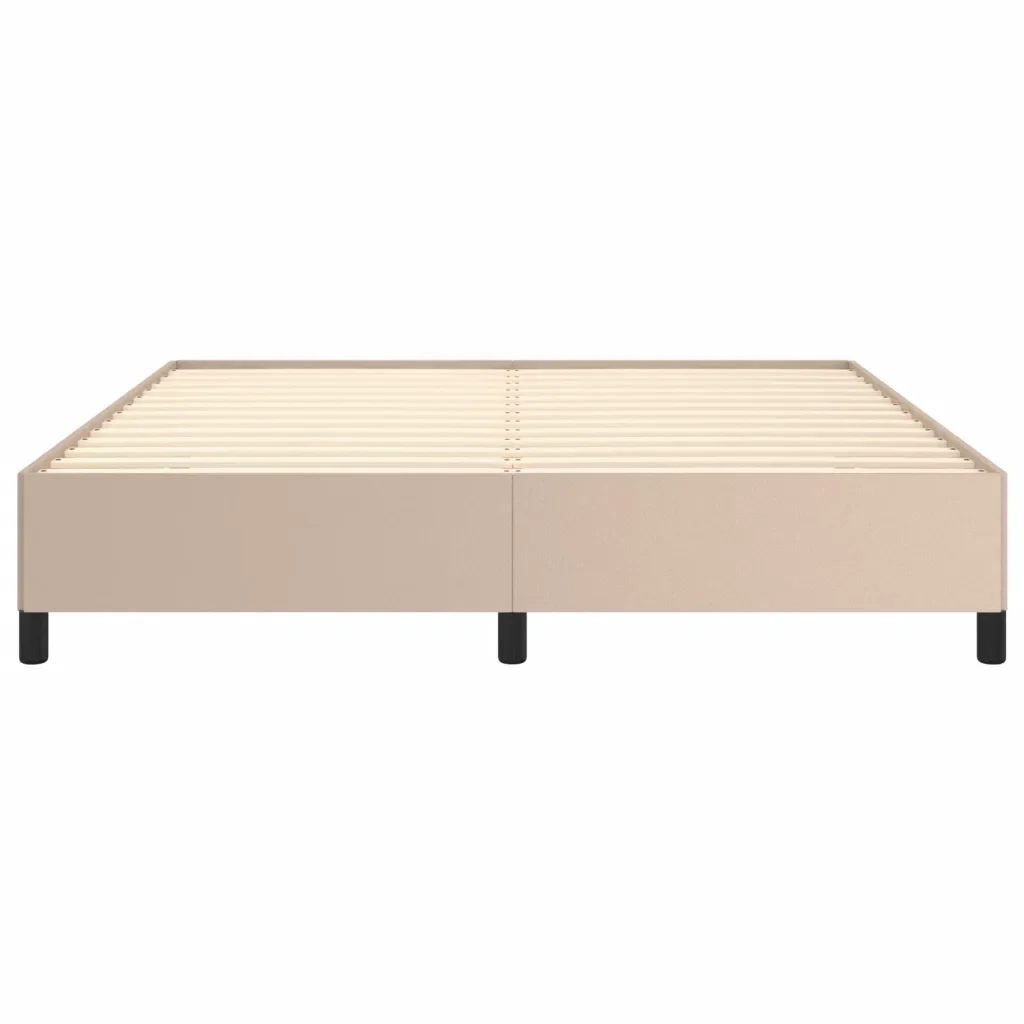 Letto matrimoniale | Letto per adulti | Giroletto Cappuccino 160x200 cm in Similpelle - Image 5