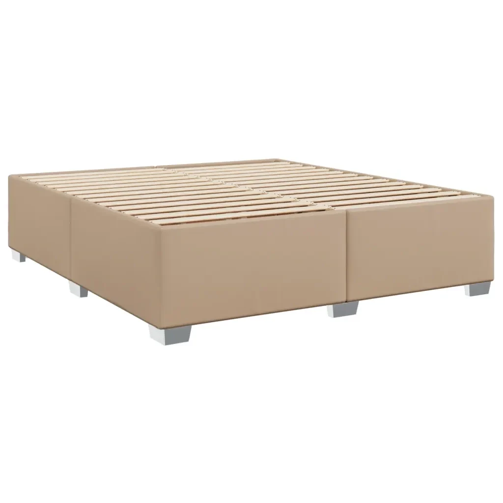 Letto matrimoniale | Letto per adulti | Giroletto Cappuccino 180x200 cm in Similpelle - Image 3