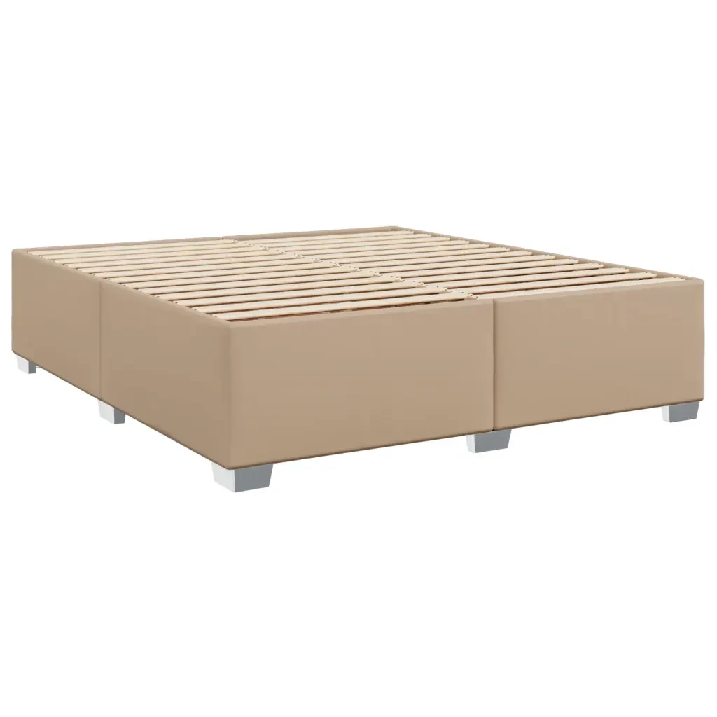 Letto matrimoniale | Letto per adulti | Giroletto Cappuccino 180x200 cm in Similpelle - Image 6