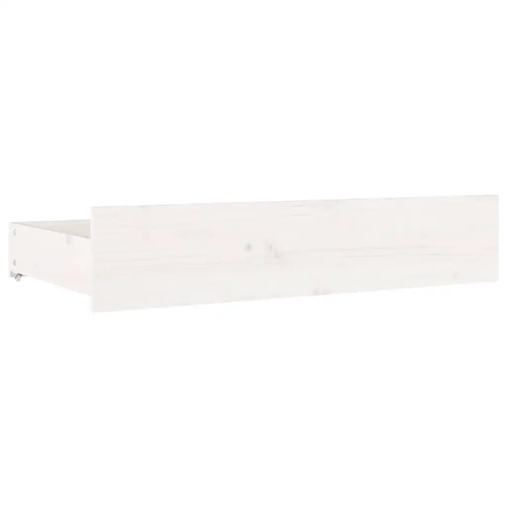 Letto matrimoniale | Letto per adulti | Giroletto con Cassetti Bianco 120x200 cm - Image 8