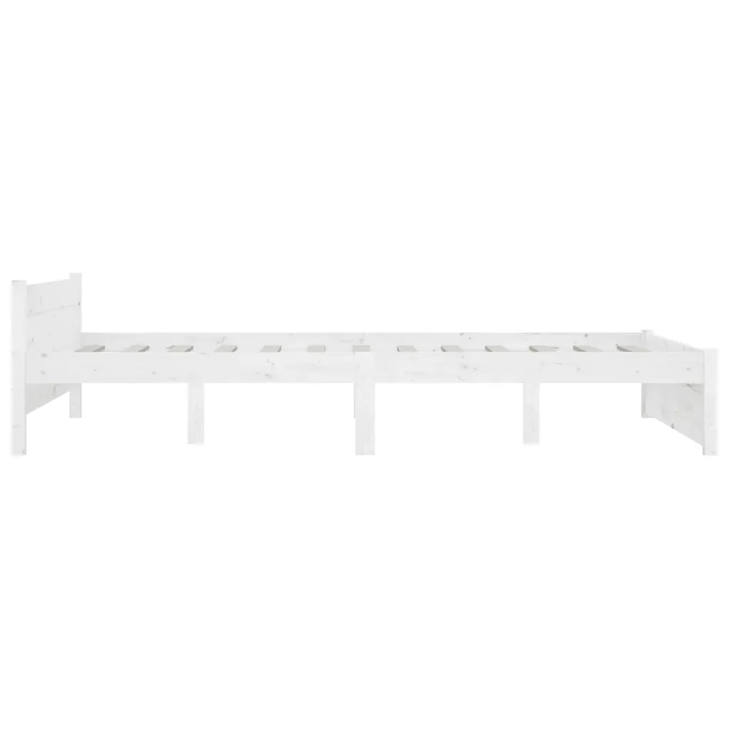 Letto matrimoniale | Letto per adulti | Giroletto con Cassetti Bianco 135x190 cm Double - Image 6