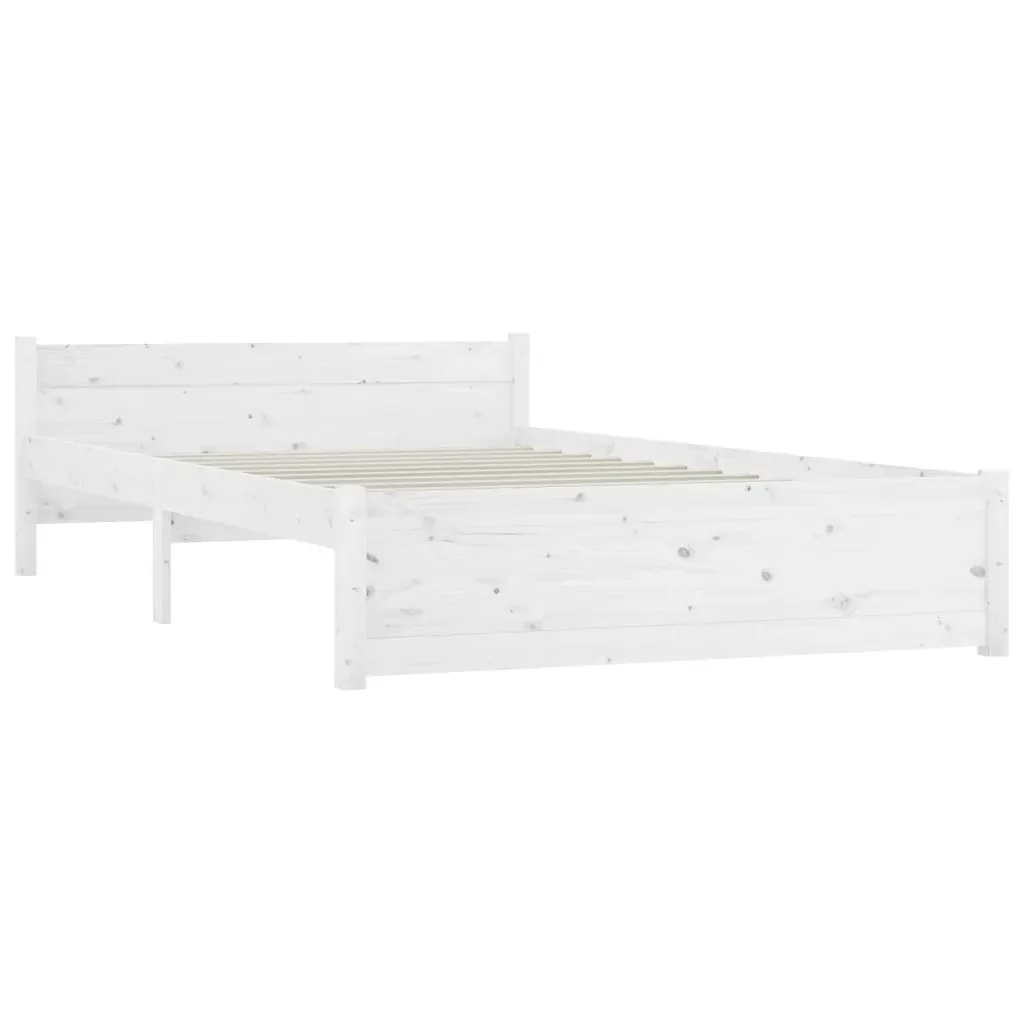 Letto matrimoniale | Letto per adulti | Giroletto con Cassetti Bianco 160x200 cm - Image 5