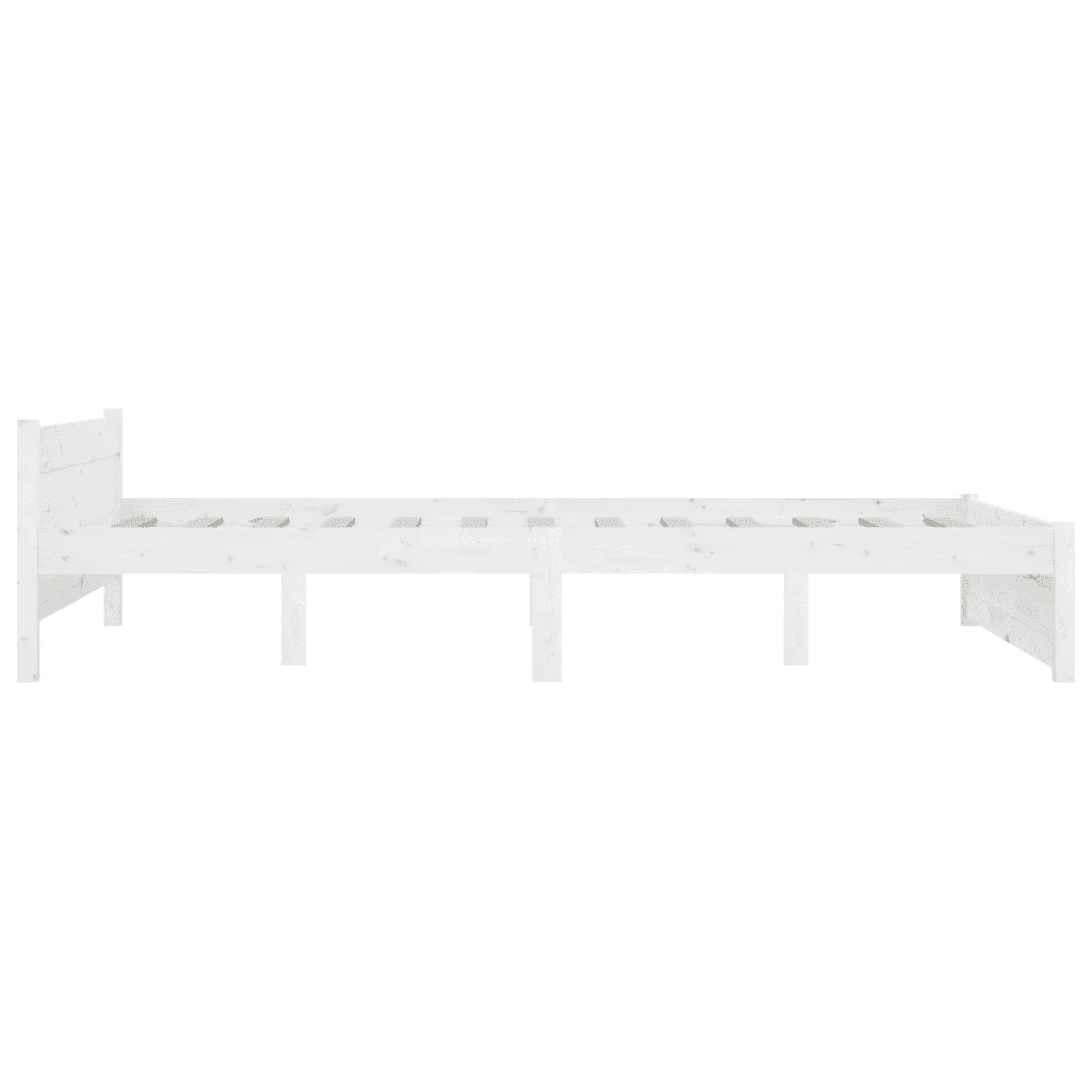 Letto matrimoniale | Letto per adulti | Giroletto con Cassetti Bianco 160x200 cm - Image 6