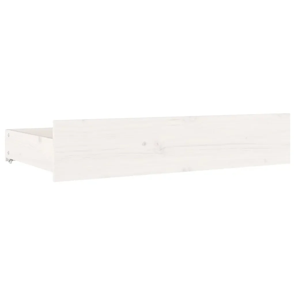 Letto matrimoniale | Letto per adulti | Giroletto con Cassetti Bianco 160x200 cm - Image 8