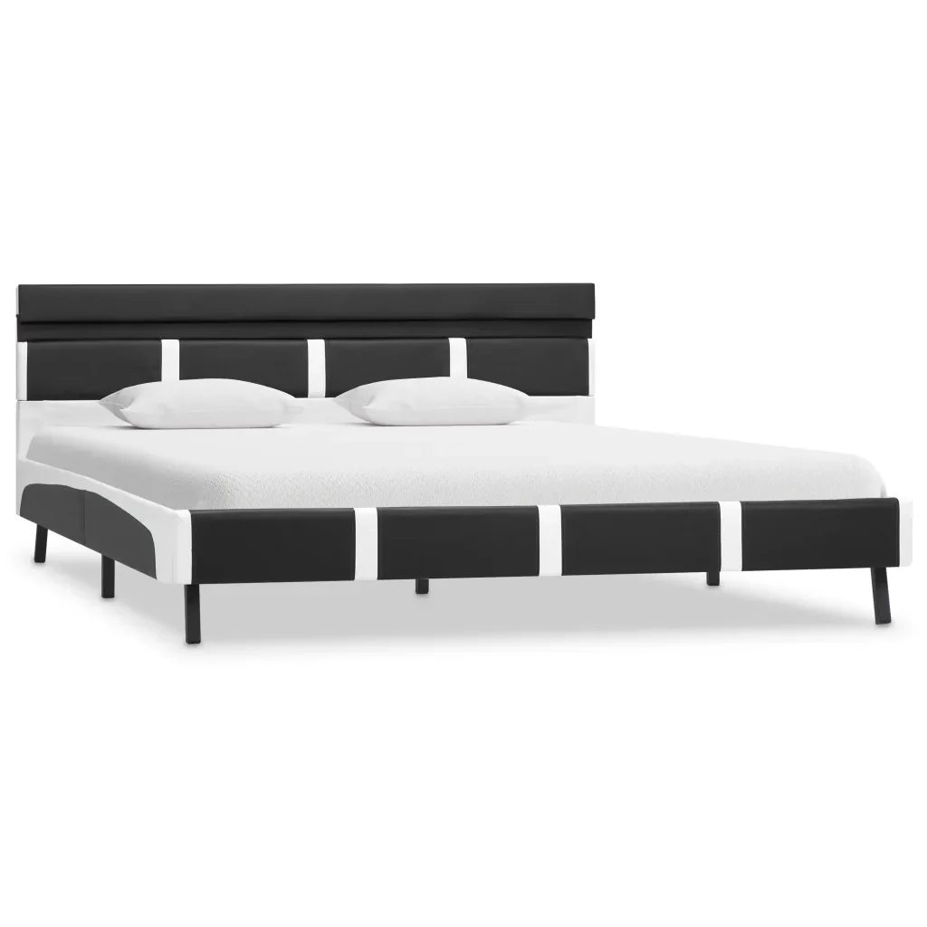Letto matrimoniale | Letto per adulti | Giroletto con LED Grigio in Similpelle 120x200 cm - Image 3