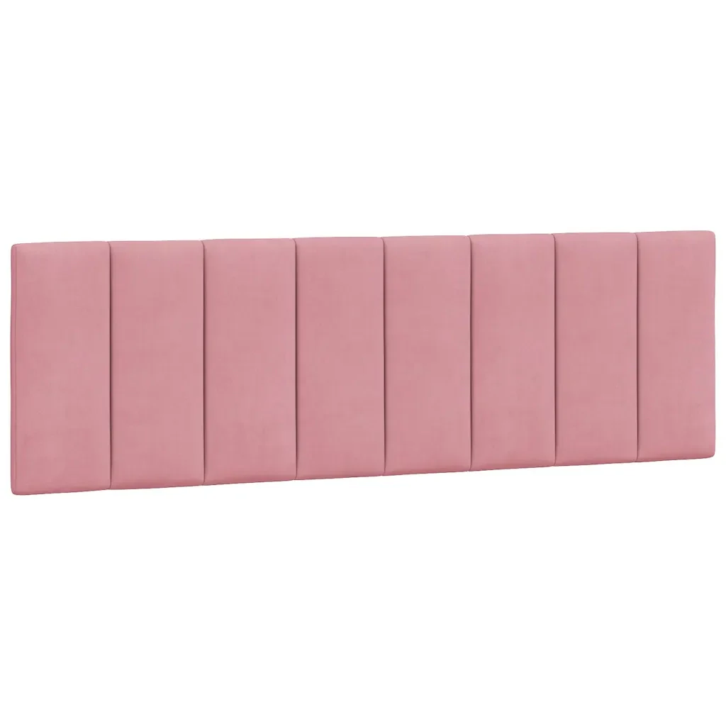 Letto matrimoniale | Letto per adulti | Giroletto con LED senza Materasso Hanko Rosa 160x200 cm in Velluto - Image 10