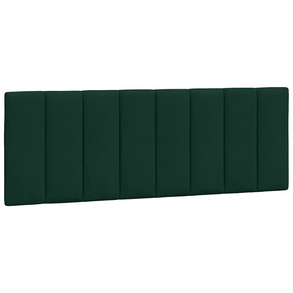 Letto matrimoniale | Letto per adulti | Giroletto con LED senza Materasso Hanko Verde Scuro 140x190 cm in Velluto - Image 10