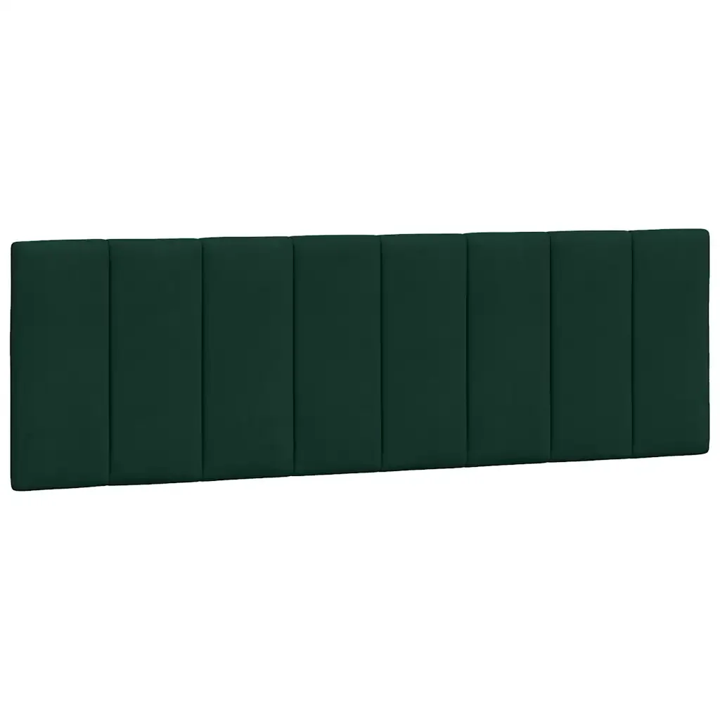 Letto matrimoniale | Letto per adulti | Giroletto con LED senza Materasso Hanko Verde Scuro 160x200 cm in Velluto - Image 10