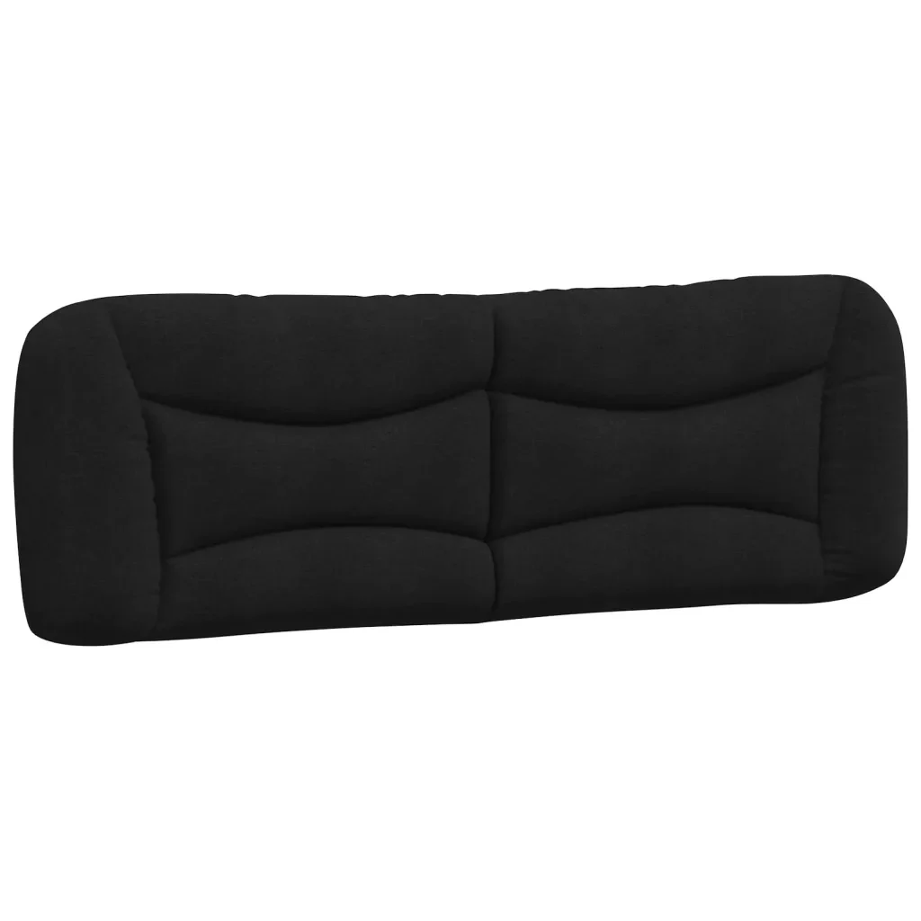 Letto matrimoniale | Letto per adulti | Giroletto con LED senza Materasso Hvar Nero 160x200 cm in Tessuto - Image 10