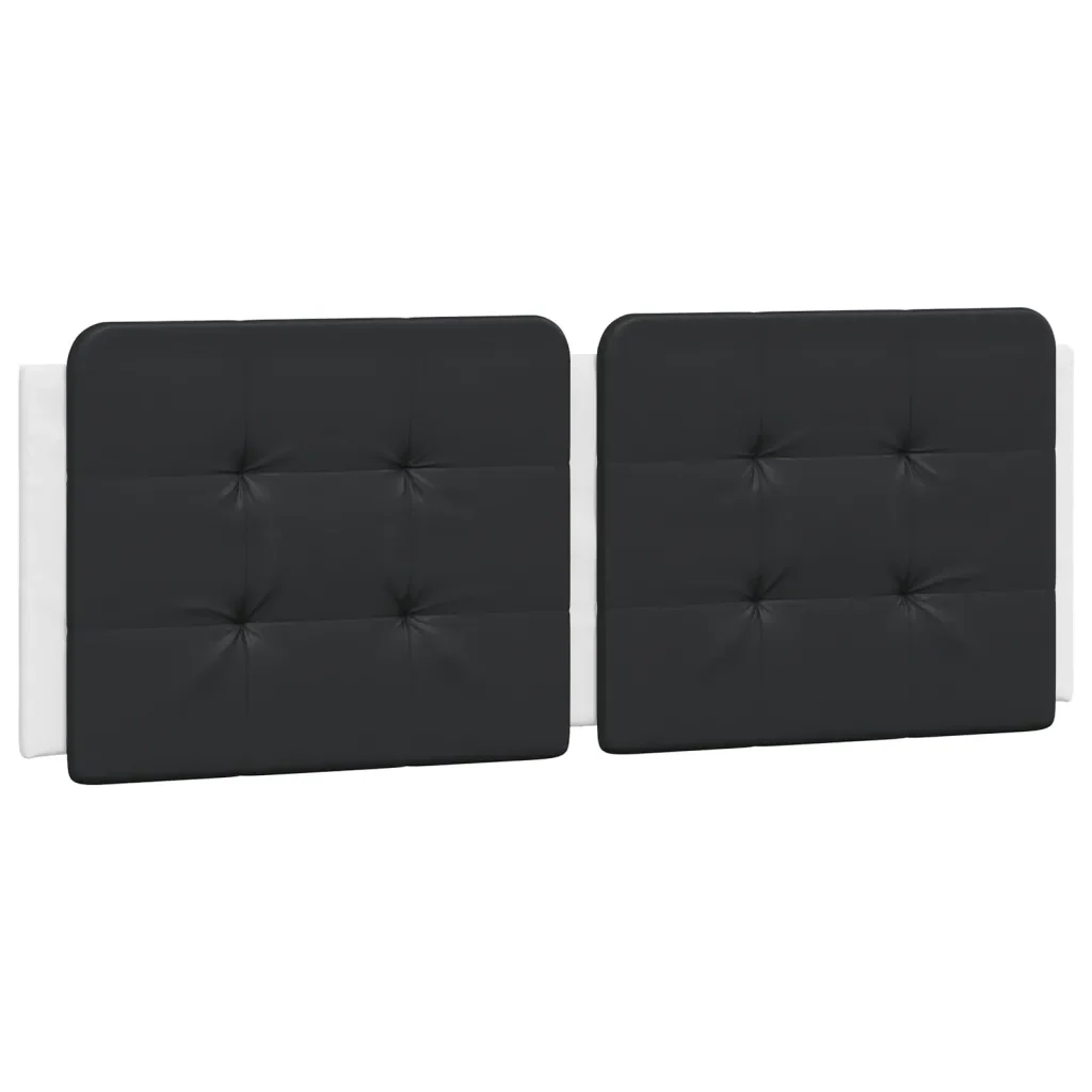 Letto matrimoniale | Letto per adulti | Giroletto con LED senza Materasso Zadar Bianco e Nero 140x190 cm - Image 10