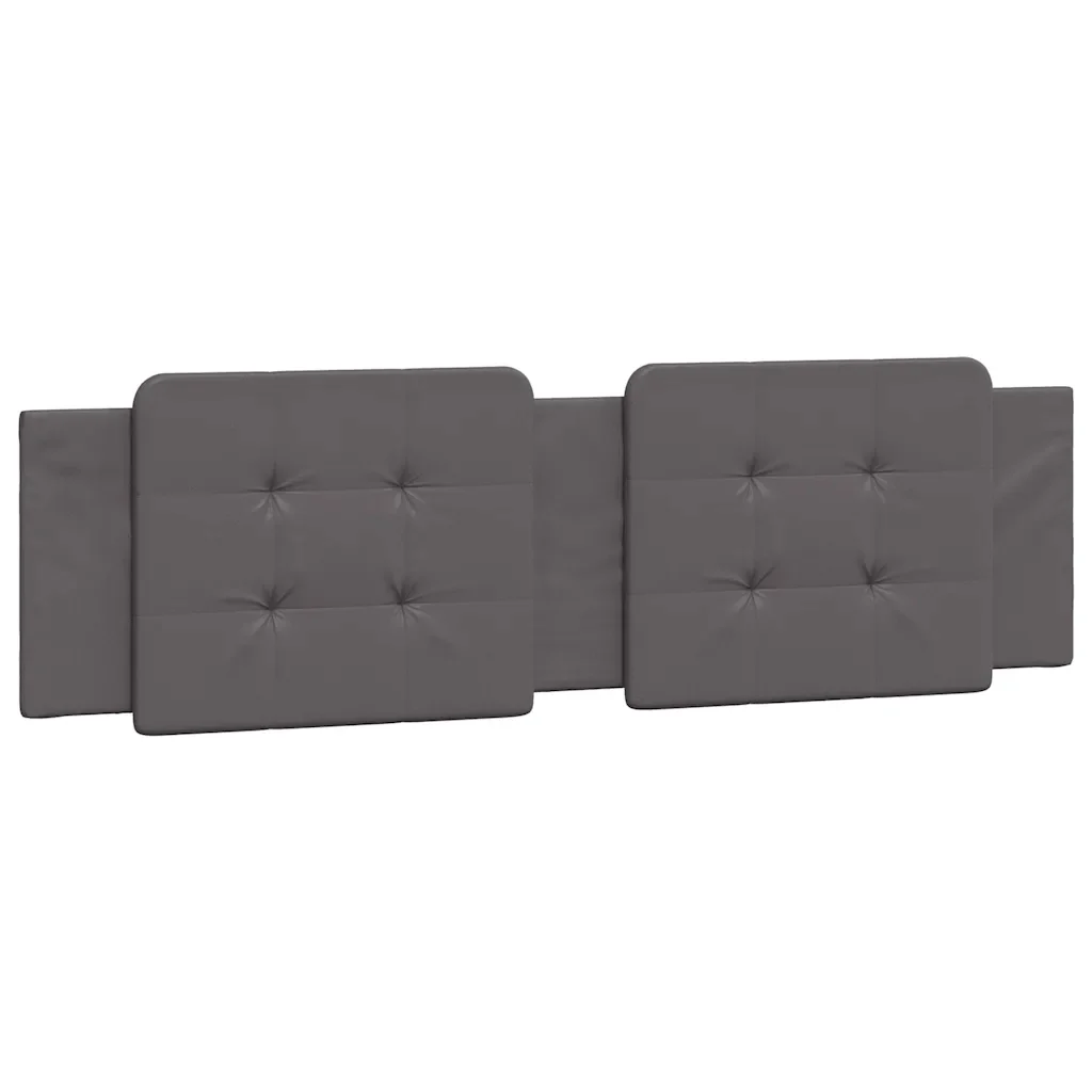 Letto matrimoniale | Letto per adulti | Giroletto con LED senza Materasso Zadar Grigio 180x200 cm - Image 10