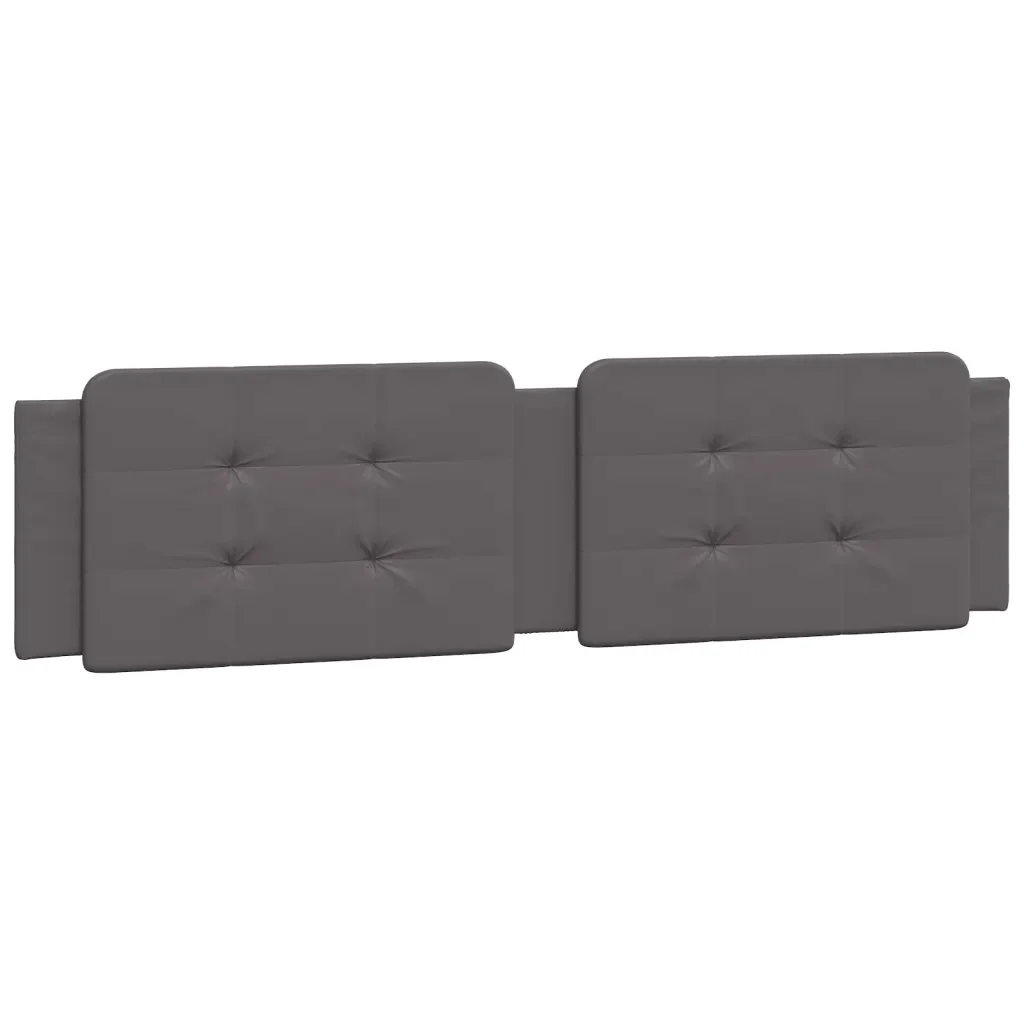 Letto matrimoniale | Letto per adulti | Giroletto con LED senza Materasso Zadar Grigio 200x200 cm - Image 10