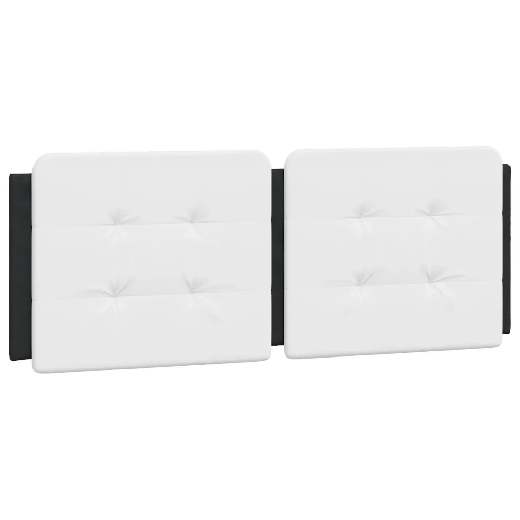 Letto matrimoniale | Letto per adulti | Giroletto con LED senza Materasso Zadar Nero e Bianco 140x200 cm - Image 10