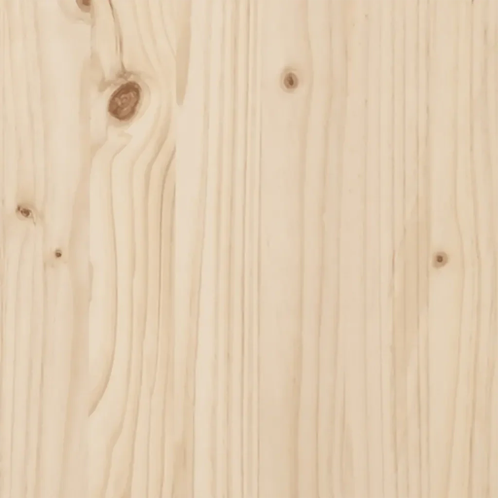 Letto matrimoniale | Letto per adulti | Giroletto con Testiera 140x200 cm in Legno Massello di Pino - Image 10