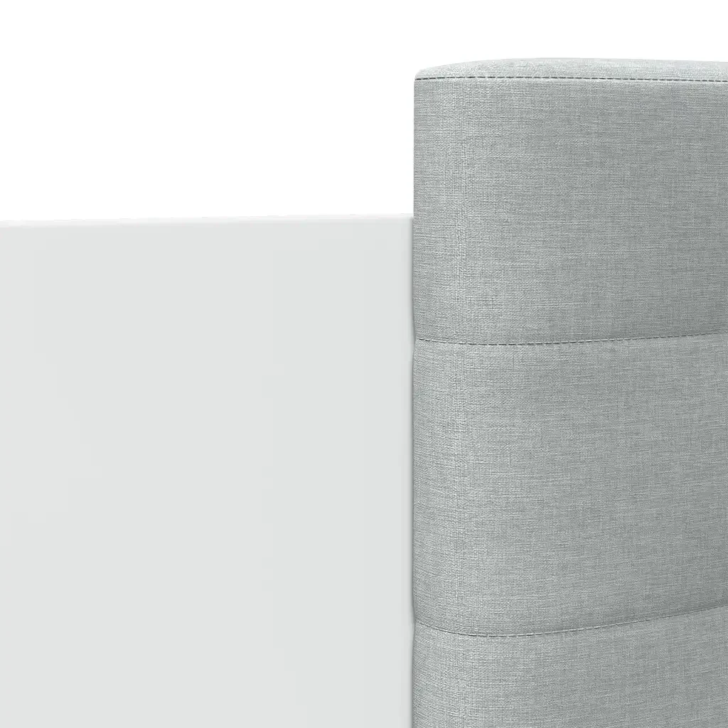 Letto matrimoniale | Letto per adulti | Giroletto con Testiera Bianco 140x200 cm in Legno Multistrato - Image 7