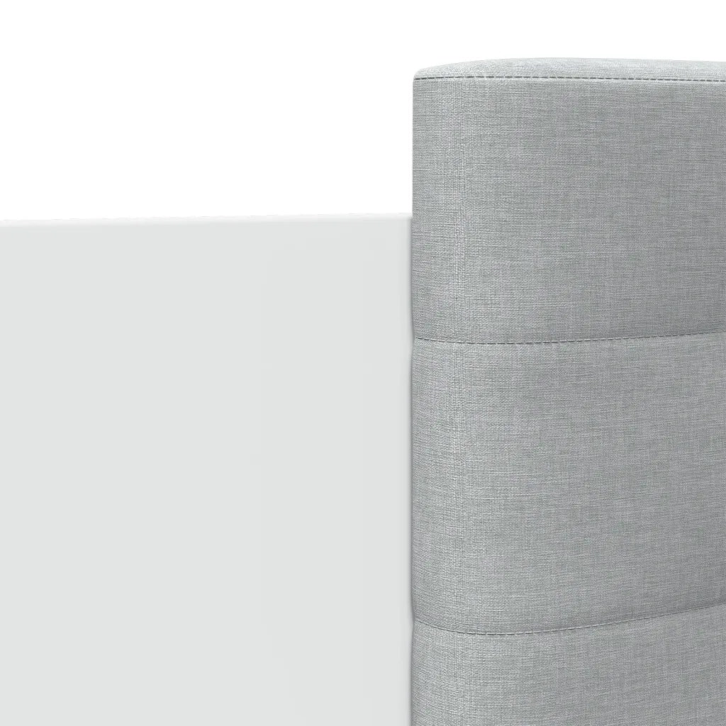 Letto matrimoniale | Letto per adulti | Giroletto con Testiera Bianco 180x200 cm in Legno Multistrato - Image 7