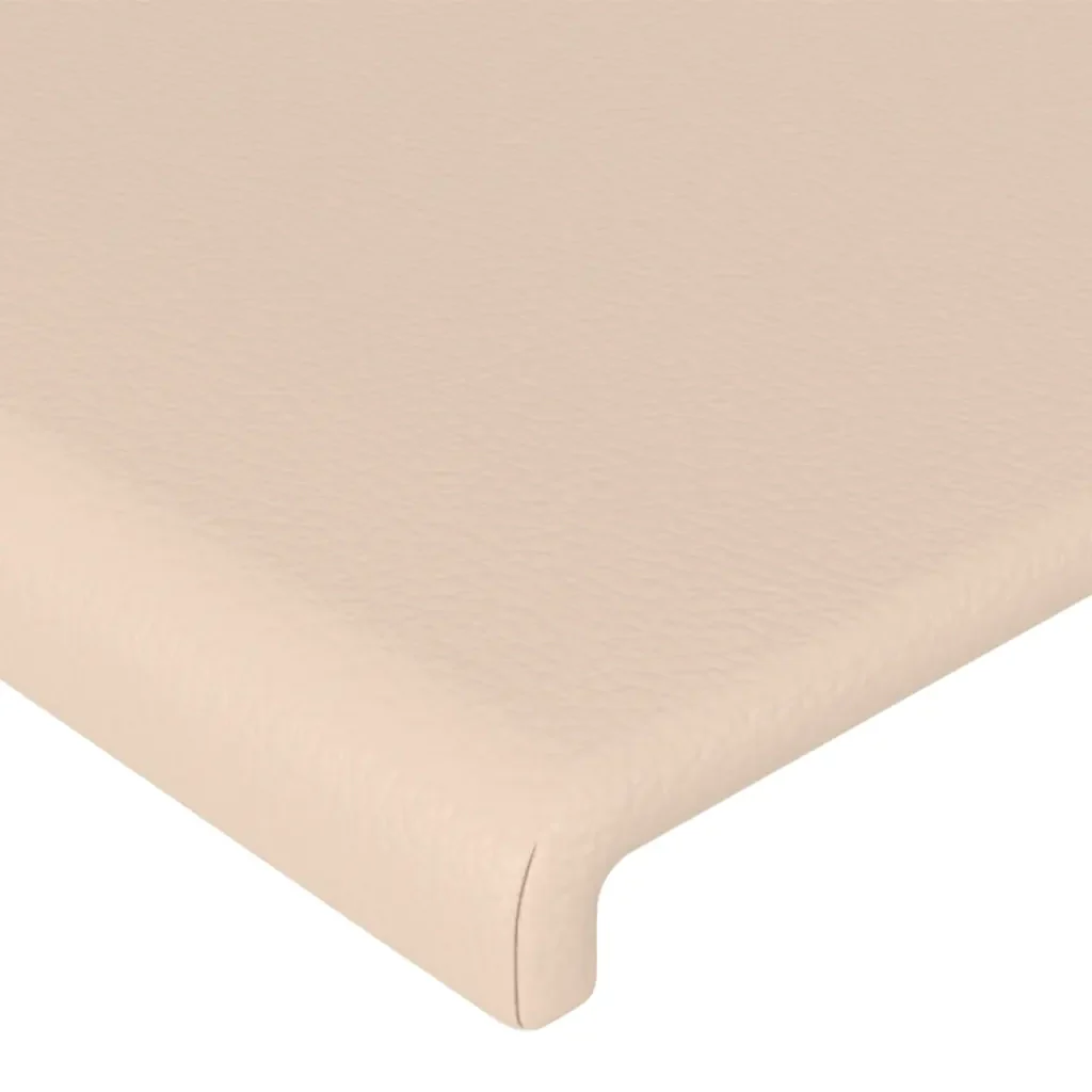 Letto matrimoniale | Letto per adulti | Giroletto con Testiera Cappuccino 140x190 cm in Similpelle - Image 10
