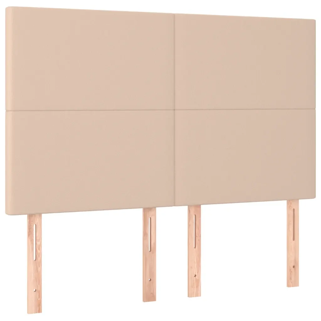 Letto matrimoniale | Letto per adulti | Giroletto con Testiera Cappuccino 140x200 cm in Similpelle - Image 9