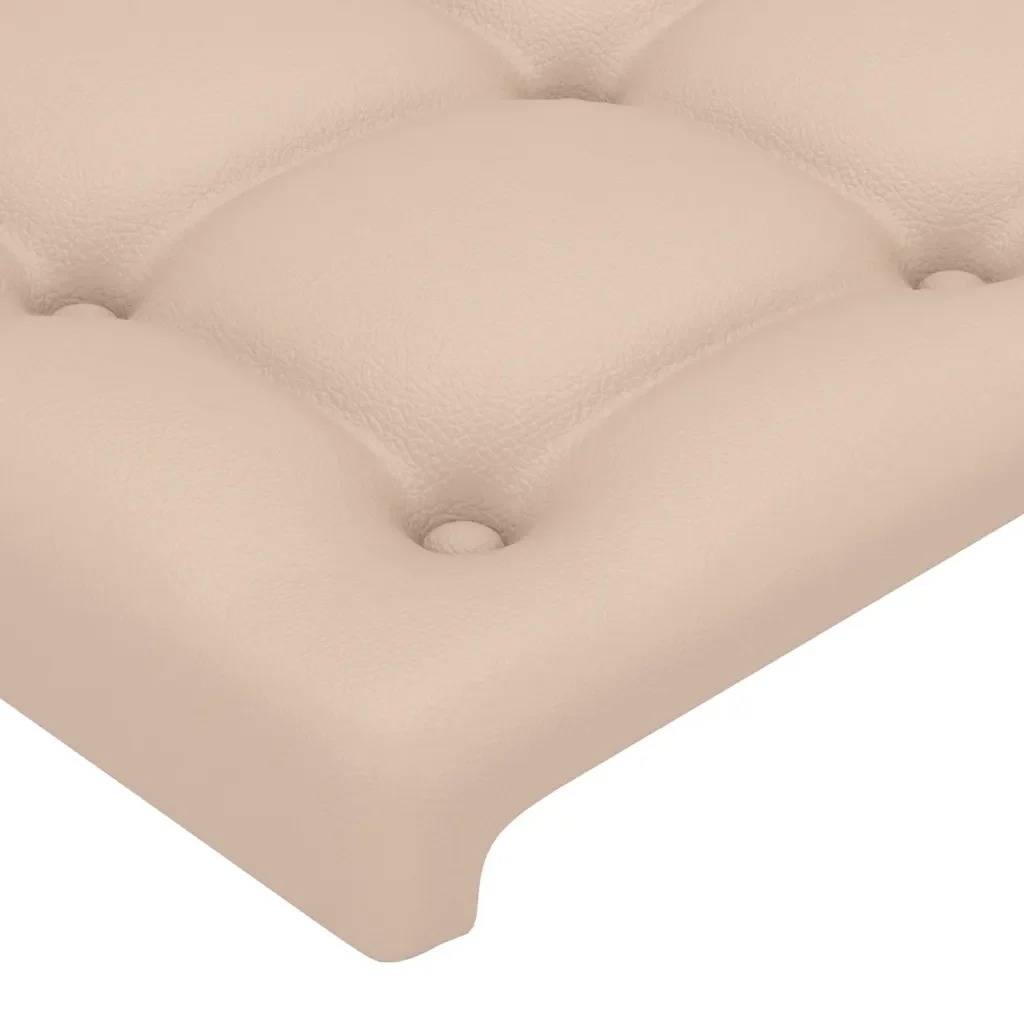 Letto matrimoniale | Letto per adulti | Giroletto con Testiera Cappuccino 160x200 cm in Similpelle - Image 10