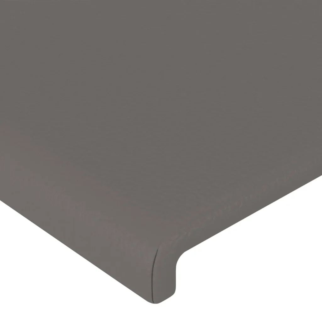 Letto matrimoniale | Letto per adulti | Giroletto con Testiera Crema 120x200 cm in Similpelle - Image 10