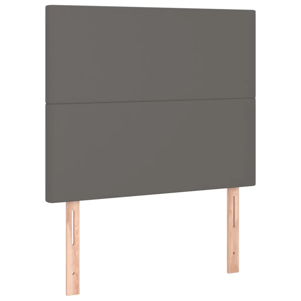 Letto matrimoniale | Letto per adulti | Giroletto con Testiera Crema 120x200 cm in Similpelle - Image 9