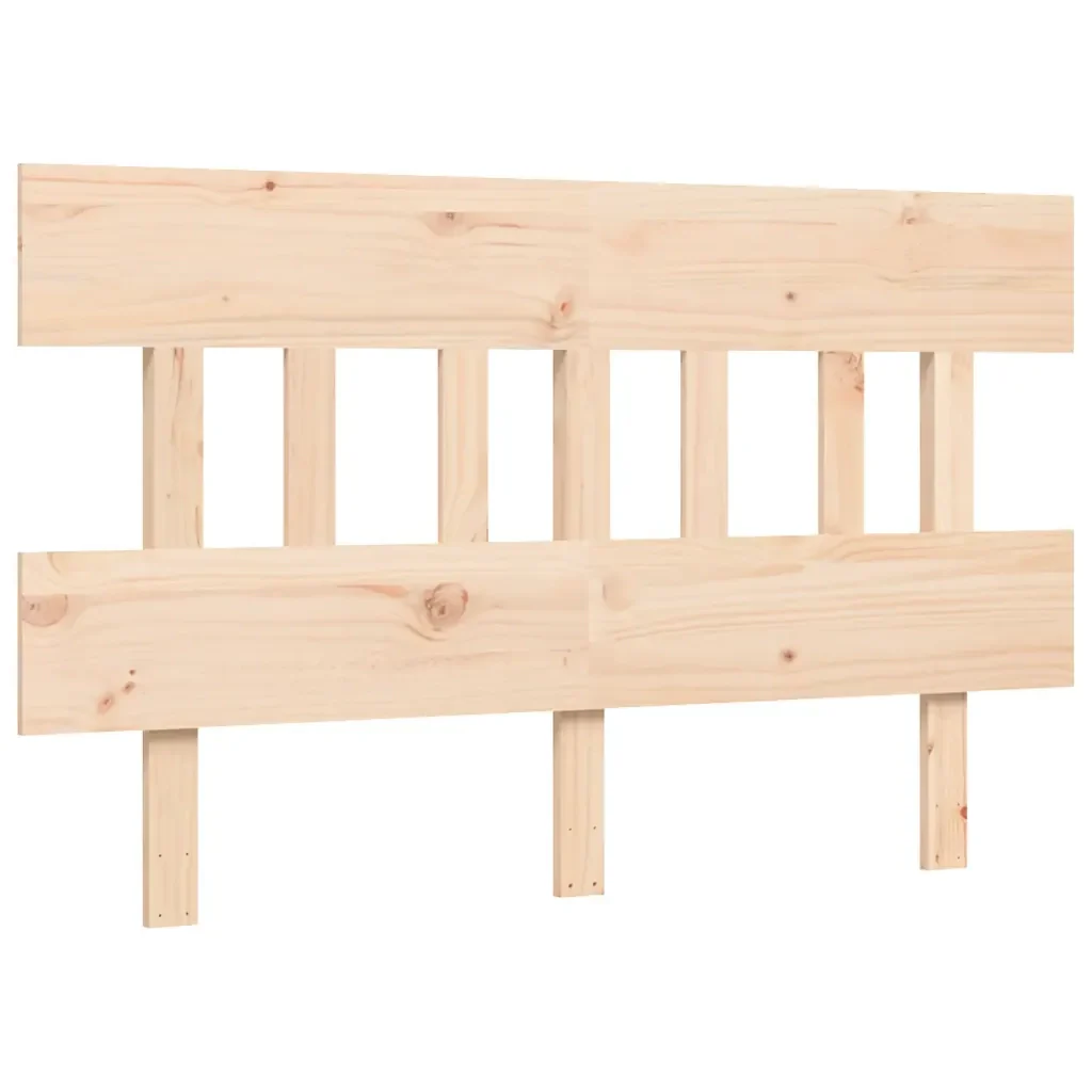 Letto matrimoniale | Letto per adulti | Giroletto con Testiera Small Double in Legno Massello - Image 8