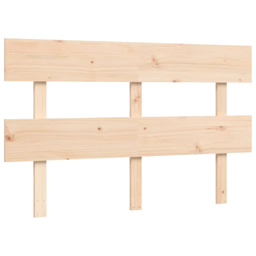 Letto matrimoniale | Letto per adulti | Giroletto con Testiera Small Double in Legno Massello - Image 8