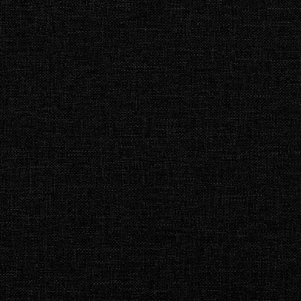Letto matrimoniale | Letto per adulti | Giroletto Dover Nero 120x200 cm Tessuto - Image 8