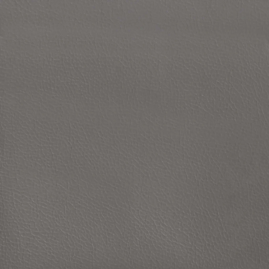 Letto matrimoniale | Letto per adulti | Giroletto Grigio 120x200 cm in Similpelle - Image 8