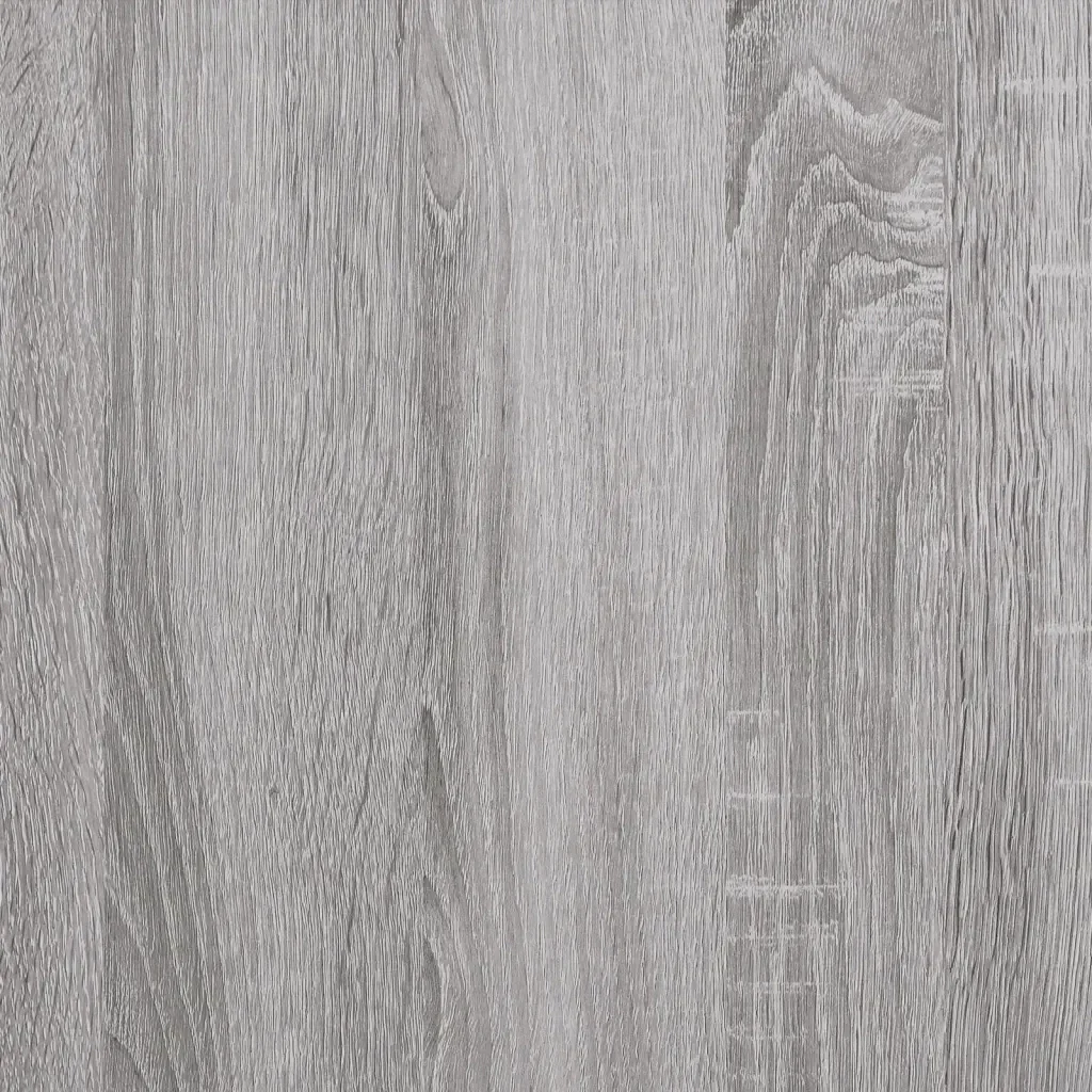 Letto matrimoniale | Letto per adulti | Giroletto Grigio Sonoma 120x190 cm in Legno Multistrato - Image 9