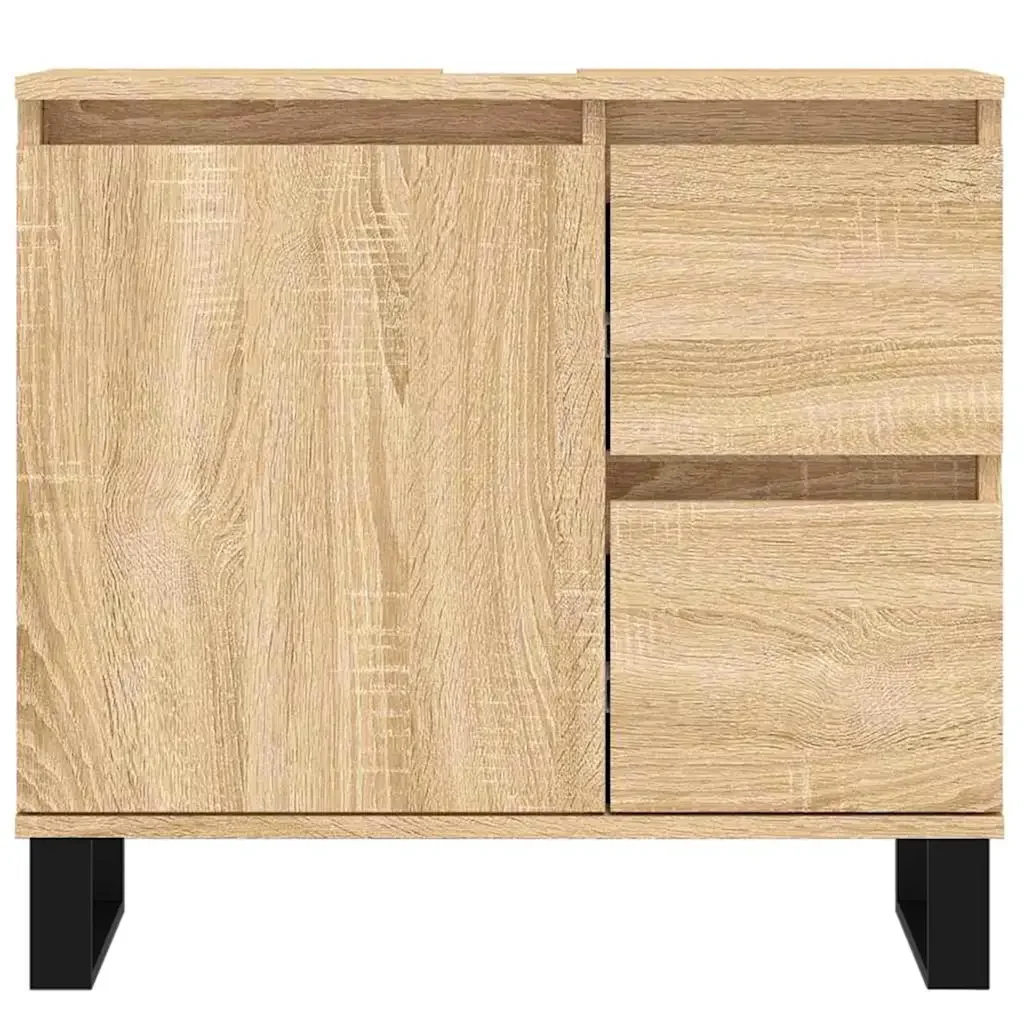 Letto matrimoniale | Letto per adulti | Giroletto Grigio Sonoma 135x190 cm Double - Image 5
