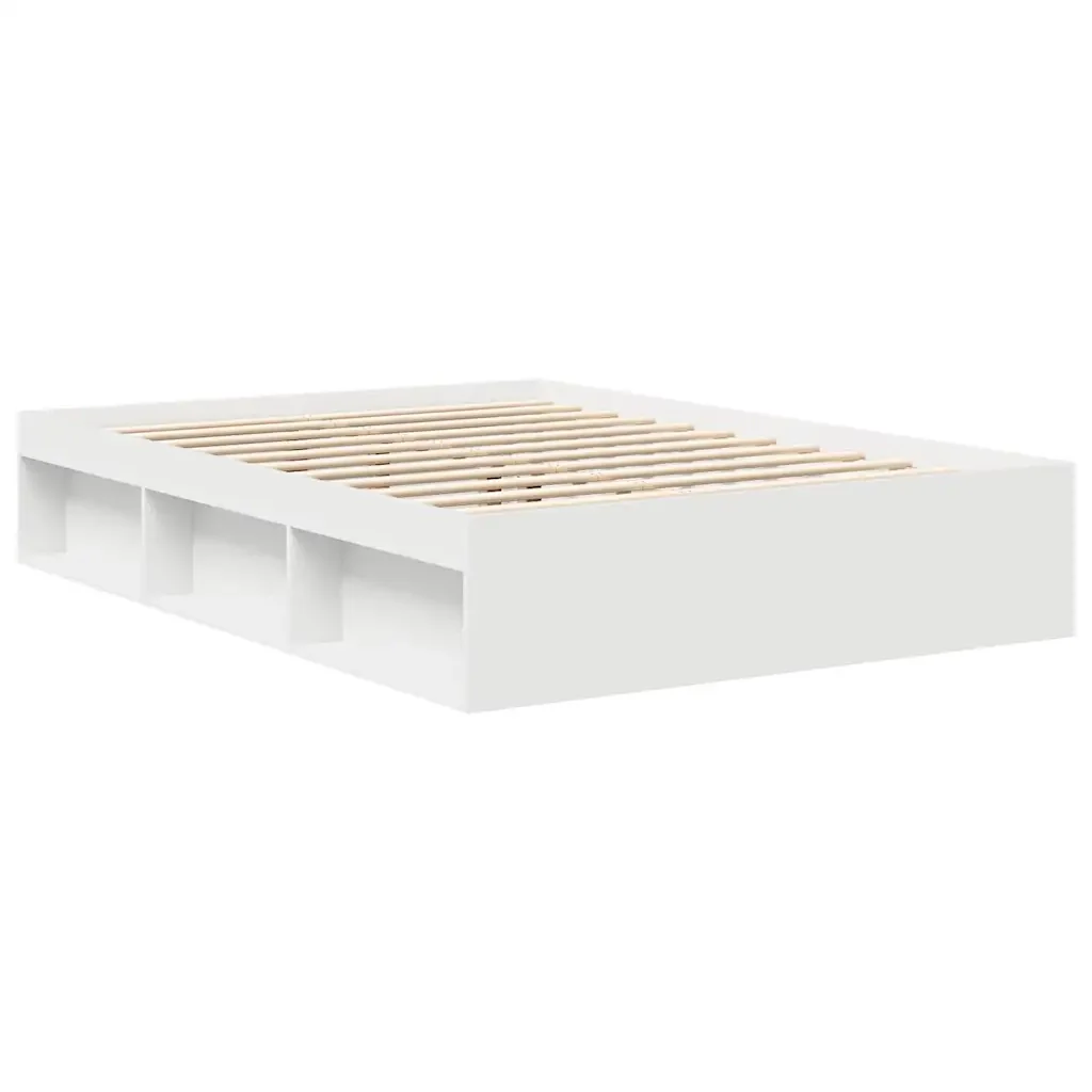 Letto matrimoniale | Letto per adulti | Giroletto in Bianco 140x200 cm - Image 7