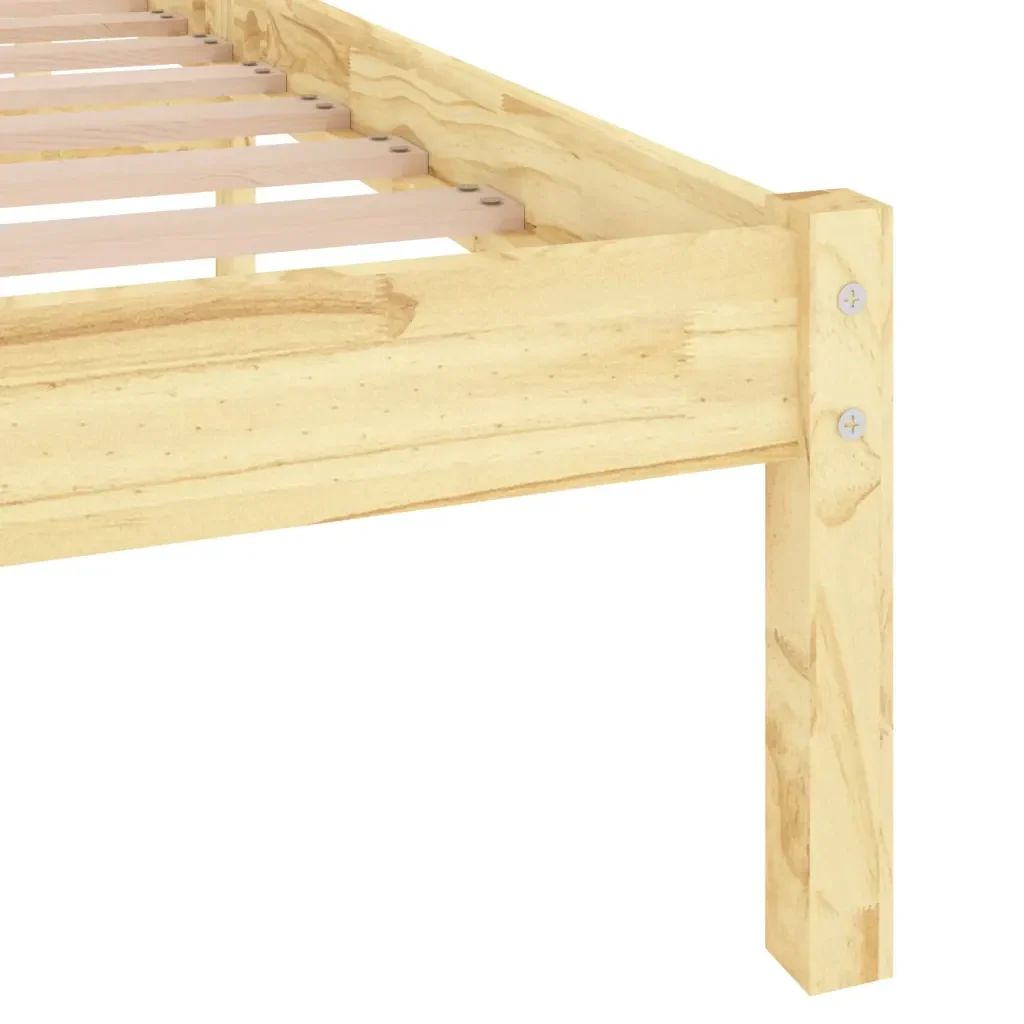 Letto matrimoniale | Letto per adulti | Giroletto in Legno Massello 180x200 cm Super King - Image 6