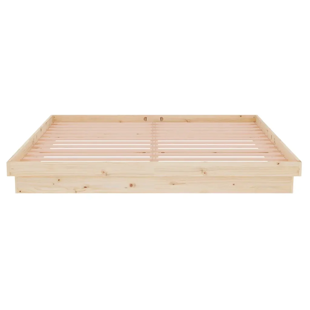 Letto matrimoniale | Letto per adulti | Giroletto in Legno Massello 180x200 cm Super King - Image 5
