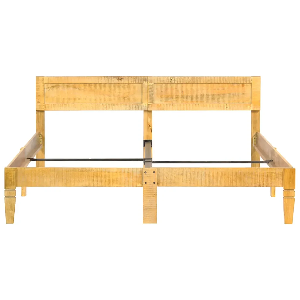 Letto matrimoniale | Letto per adulti | Giroletto in Legno Massello di Mango 180 cm - Image 3