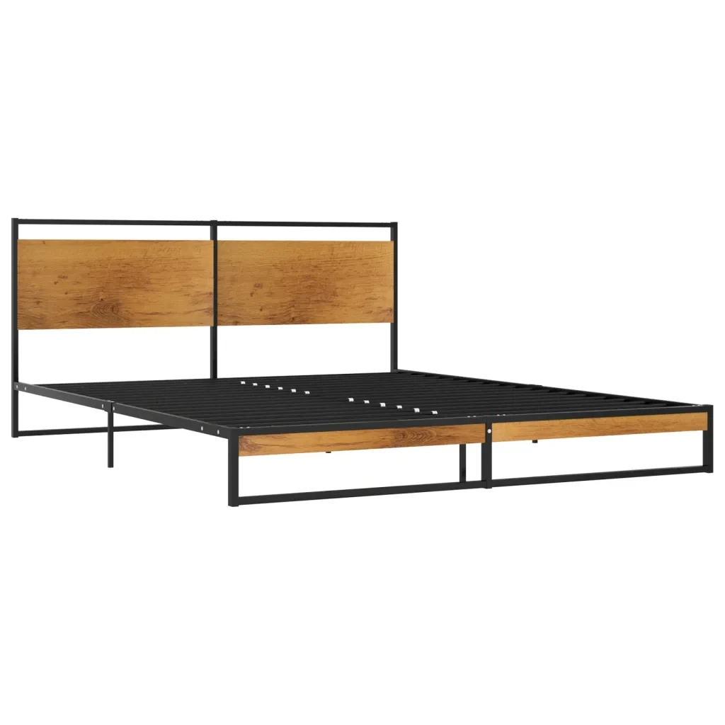 Letto matrimoniale | Letto per adulti | Giroletto in Metallo 140x200 cm