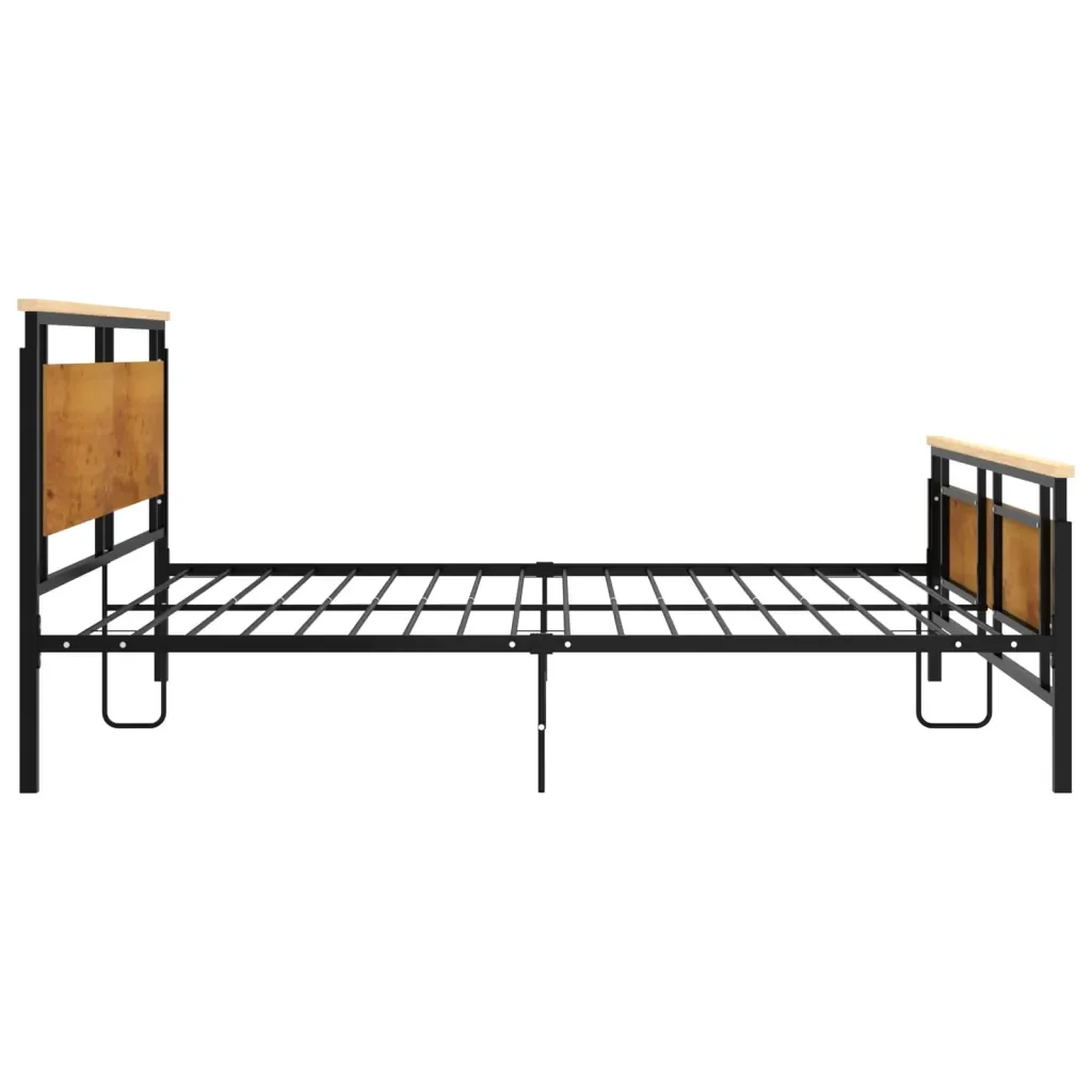 Letto matrimoniale | Letto per adulti | Giroletto in Metallo 200x200 cm - Image 5