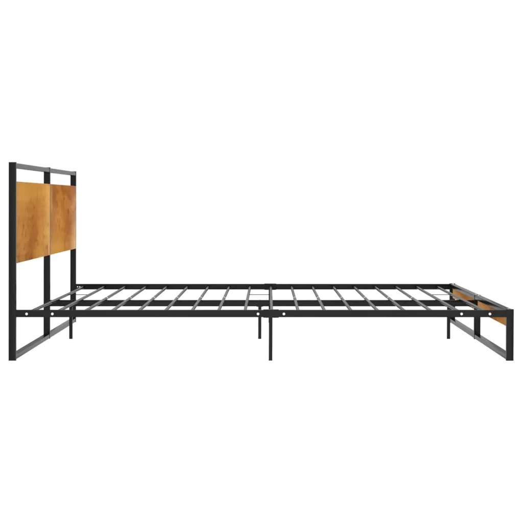 Letto matrimoniale | Letto per adulti | Giroletto in Metallo 200x200 cm - Image 5