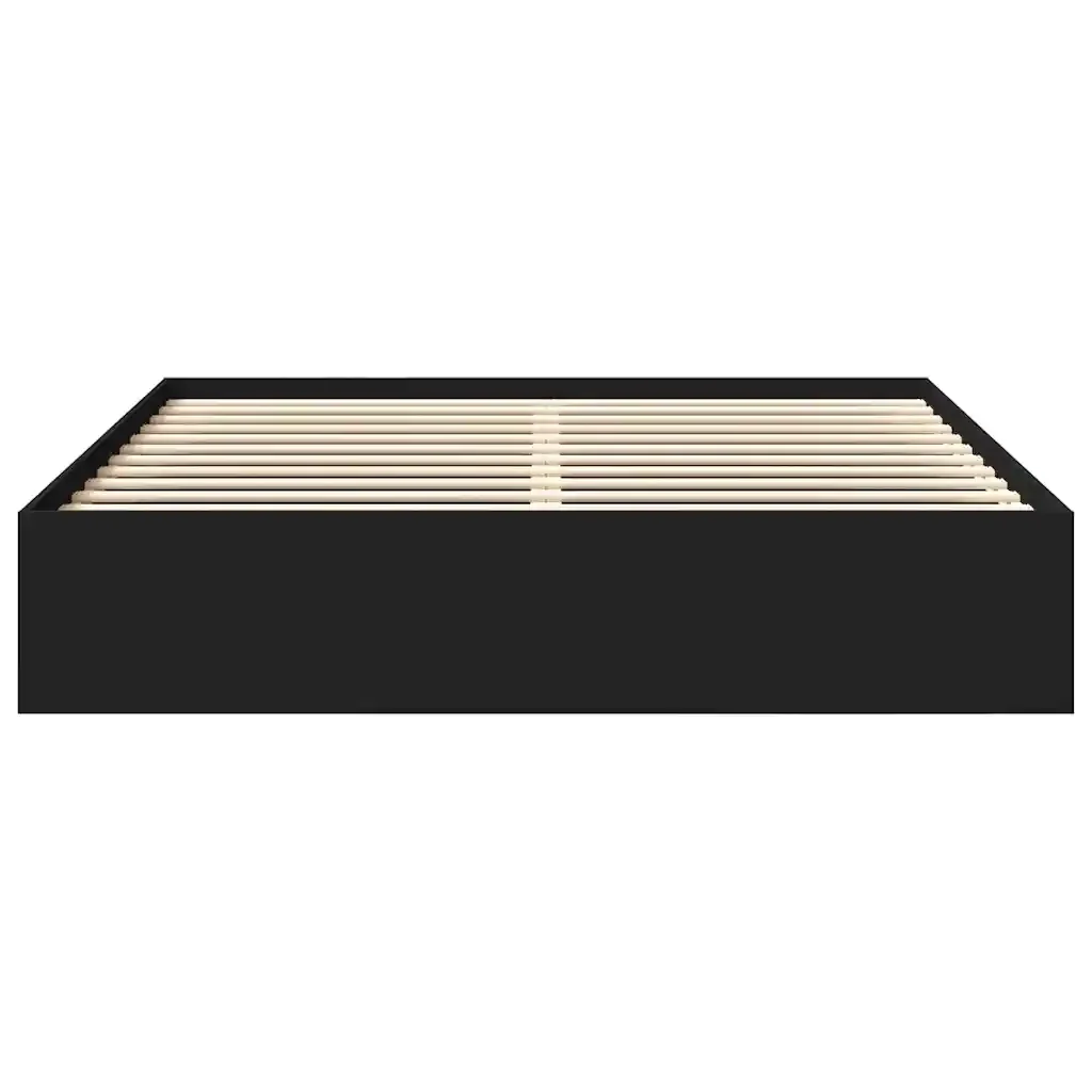 Letto matrimoniale | Letto per adulti | Giroletto Nero 180x200 cm Super King - Image 5