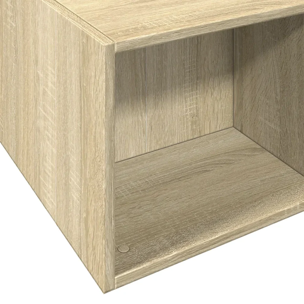 Letto matrimoniale | Letto per adulti | Giroletto Rovere Sonoma 120x190 cm in Legno Multistrato - Image 7