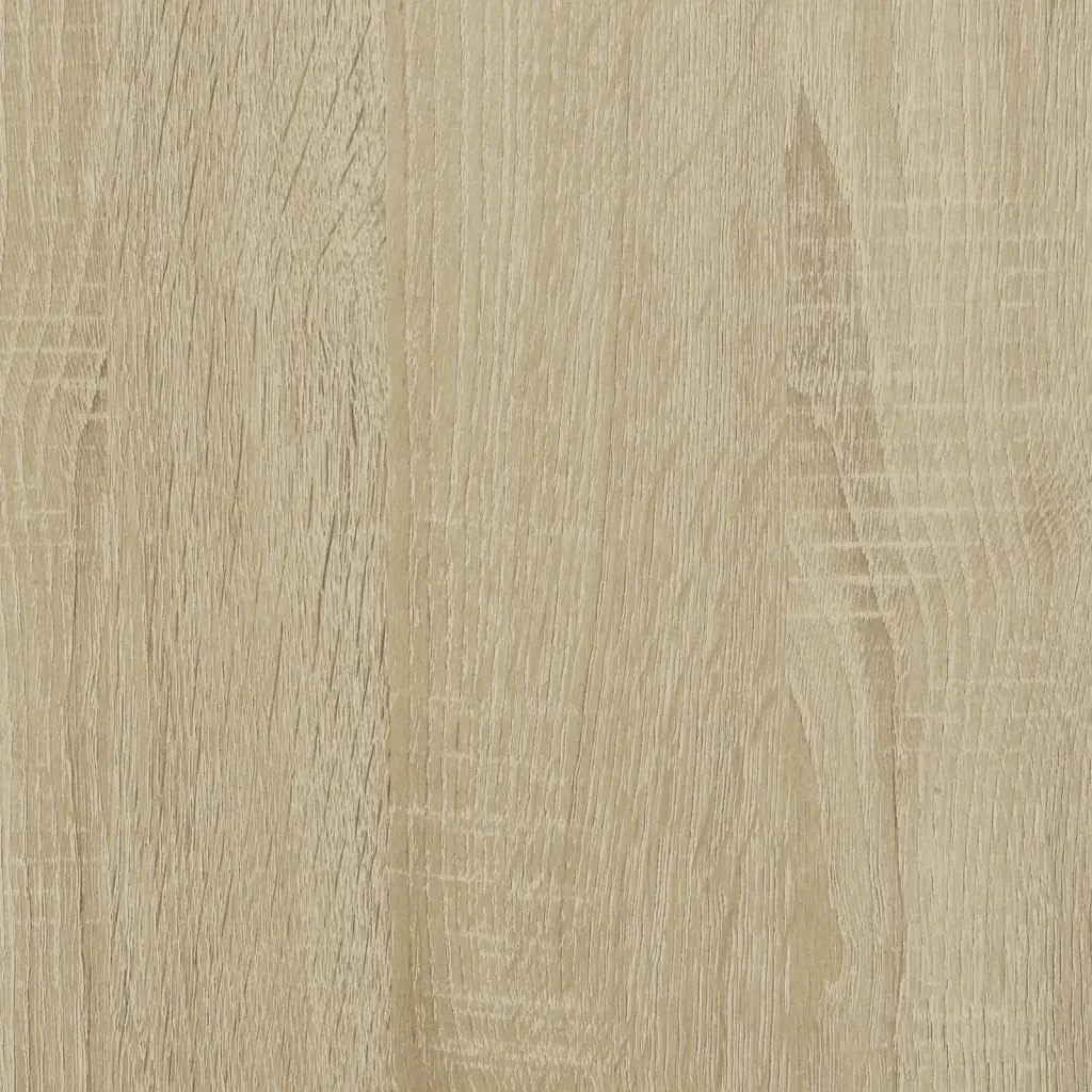 Letto matrimoniale | Letto per adulti | Giroletto Rovere Sonoma 120x190 cm in Legno Multistrato - Image 8
