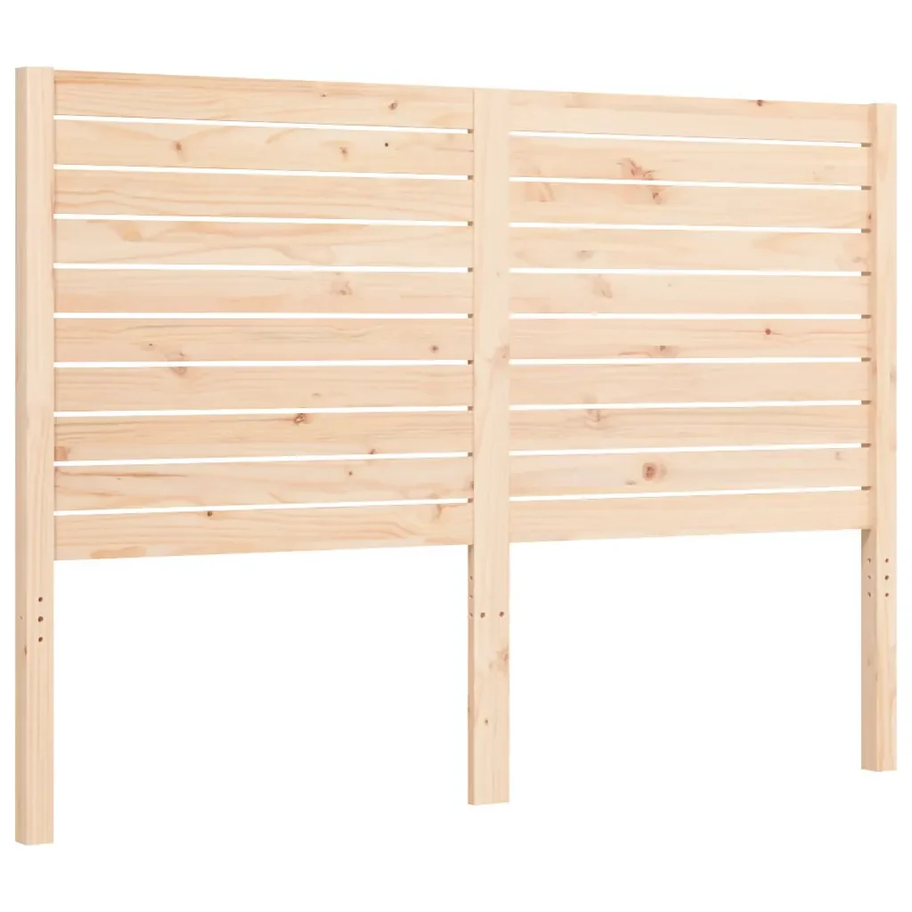 Letto matrimoniale | Letto per adulti | Giroletto senza Materasso 140x200 cm in Legno Massello di Pino - Image 8