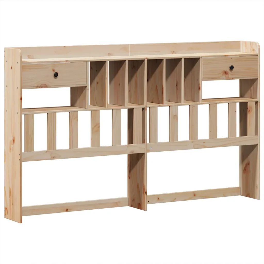Letto matrimoniale | Letto per adulti | Giroletto senza Materasso 180x200 cm in Legno Massello di Pino - Image 6