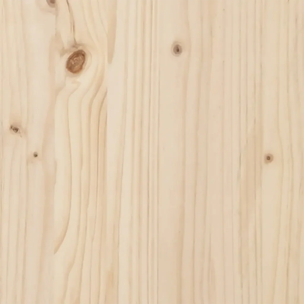 Letto matrimoniale | Letto per adulti | Giroletto senza Materasso 180x200 cm in Legno Massello di Pino - Image 8
