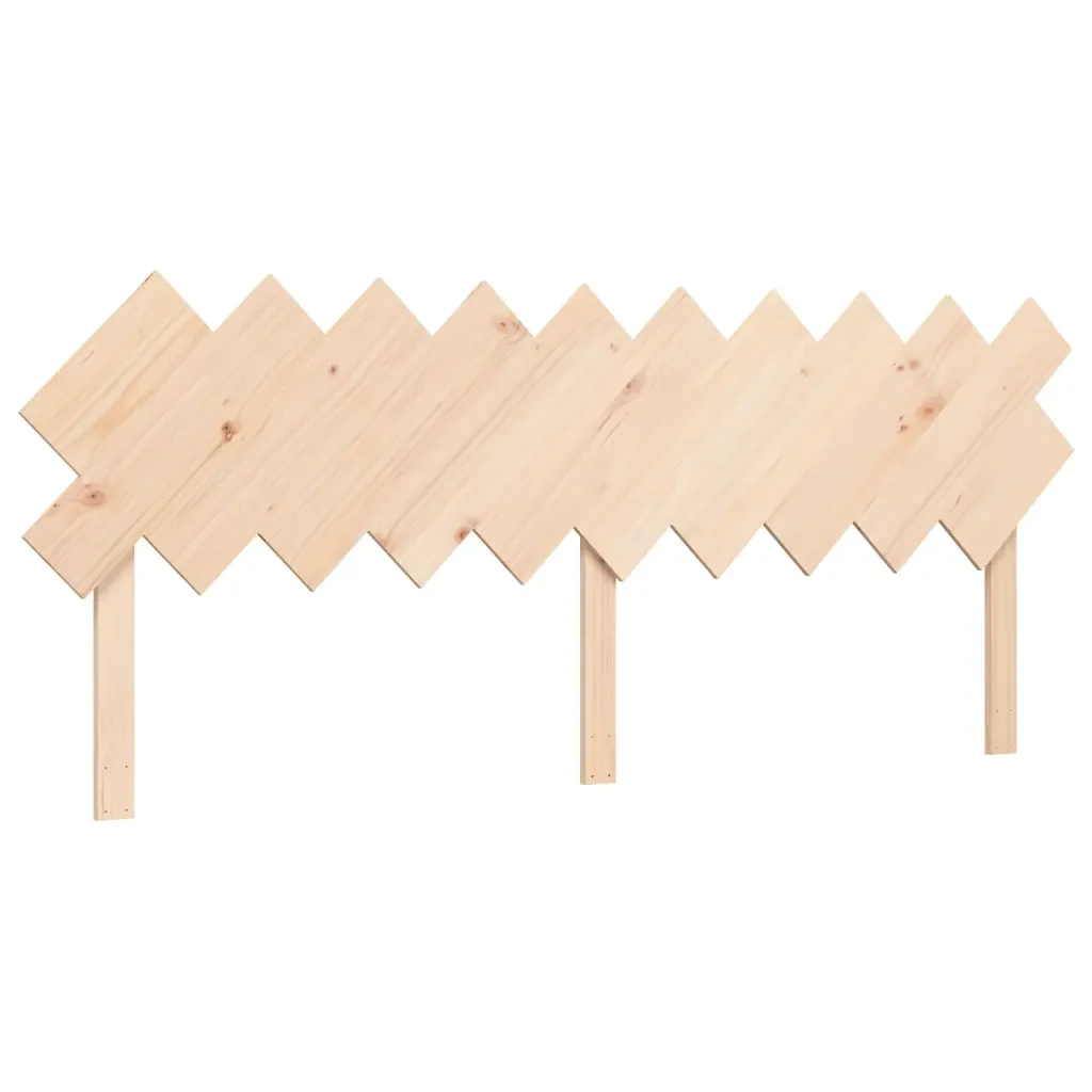 Letto matrimoniale | Letto per adulti | Giroletto senza Materasso 200x200 cm in Legno Massello di Pino - Image 8